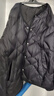 雅鹿2025新款轻薄羽绒服女短款小个子百搭内胆内外穿保暖女士冬季外套 黑色 XL 建议145-165斤 实拍图