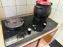 红日（RedSun）红外线燃气灶台式双灶具天然气液化气钢化玻璃煤气灶 智能语音提醒 固定定时ES009B 68%高热效率猛火省气 天然气 实拍图