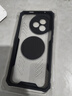 Freeson 适用小米红米K80至尊版散热手机壳保护套镜头全包防摔四角防撞简约透明 金属磁吸适配散热器 黑色 实拍图