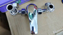 万和电热水器混水阀开关黄铜冷热U型明装淋浴水龙头热水器配件 实拍图