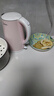 美的（Midea）烧水壶电热水壶电水壶 双层防烫 0涂层食品级304不锈钢 1500W快速沸腾 1.7L大容量 HJ1705 实拍图