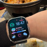 Apple/苹果 Watch Series 10 智能手表GPS款42毫米亮黑色铝金属表壳黑色运动型表带S/M MX1M3CH/B 实拍图