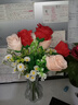 三沐简舍仿真花假花餐桌卧室客厅装饰品摆设花酒柜创意摆件工艺品塑料花 桃香玫酒红色 实拍图