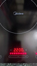 美的（Midea）电磁炉电陶炉 家用大功率 2200W 恒匀火技术 智能定时  火锅炒菜套装微晶面板 政府补贴C22-WH2237 实拍图