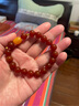 慕梵红玛瑙转运珠手串S925银简约手链生日礼物送男女朋友礼物带礼盒 实拍图