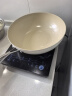 美的（Midea）炒锅有钛0氟陶瓷不粘锅网红大白锅平底炒锅易清洗电磁炉通用  实拍图