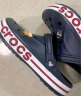 卡骆驰crocs洞洞鞋贝雅卡骆班轻便耐磨一脚蹬休闲鞋|205089 深蓝/辣椒红-4CC 44 (280mm) 实拍图