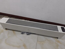 美的（Midea）【APP智能】石墨烯家用踢脚线取暖器 遥控电热电暖器 浴室速热电暖气 节能暖风机全屋升温HDS22LYR 实拍图