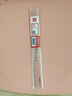 得力（deli）文具6220塑料直尺20cm/30cm/40cm/50cm/60cm多规格尺子学生办公测量工具 【1支】30cm直尺-6230 实拍图