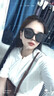 帕森（PARZIN）偏光太阳镜女 范丞丞款情侣方框驾驶墨镜男七夕礼物PZ91620 实拍图