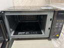 美的（Midea）家用变频微波炉平板式易清洁 800W微波速热 一键智能菜单 钻石背板 微晶面板加热20L（PM20M2） 实拍图