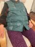 鸭鸭（YAYA）中国风奶奶羽绒服女2026老人外穿马甲中老年妈妈马夹老太太外套冬 实拍图