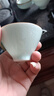 苏氏陶瓷（SUSHI CERAMICS）卵青功夫茶杯开片冰裂品茗杯两个装简装款 实拍图
