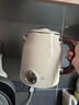 美的（Midea）艺术家电热水壶  烧水壶自动断电保温一体  1.6L大容量电热水壶 316L不锈钢恒温壶 精准控温 63-Q 实拍图