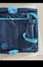 Edison补习袋中小学生单肩双肩斜跨包补课包防泼水手提美术袋BX03-1水蓝 实拍图