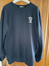 JEEP SPIRIT卫衣男春秋新品男士大码纯色长袖圆领T恤运动休闲时尚棉质 春秋款 深蓝  7604 3XL  （建议165-180斤） 实拍图