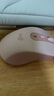 罗技（Logitech）M750M 通用版鼠标 无线鼠标 静音鼠标 对称鼠标 粉色 带Logi Bolt USB接收器 实拍图
