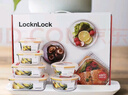 乐扣乐扣（LOCK&LOCK）耐热玻璃保鲜盒微波炉饭盒上班族便当盒学生水果饭菜餐盒6件套 实拍图
