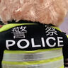 尚韵七夕情人节生日礼物女生警察交警熊玩偶娃娃毛绒玩具女孩公仔 实拍图