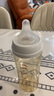 贝亲（Pigeon）奶嘴新生婴儿宽口径奶嘴第3代自然实感启衔硅胶奶嘴 LLL号 2只装 15月+ 实拍图