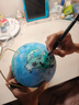 佐之寻手工DIY地球仪制作材料包自制泡沫球圆球半成品初中地理学生作业儿童早教玩具 15cm地球仪【豪华套装】 实拍图