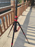 轻装时代MT02S碳纤维便携灯架三脚架2.2米影棚直播摄影闪光补光灯支架室内户外拍小型超轻反折叠收纳三角架 MT02S 铝合金版【轻1.41kg】 适用智云神牛永诺南光常亮打光灯棒灯通用 实拍图