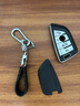 迪加伦全包皮纹 宝马5系钥匙包新3系X3X1X5X6X7系刀锋钥匙套扣壳真皮绳 实拍图