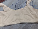 英氏（YEEHOO）儿童内衣女发育期8-12岁一阶段轻薄透气高弹无感亲肤背心文胸 浅粉W2202 1件 【一阶段9-12岁】 均码 【70A】 实拍图