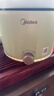 美的（Midea）电煮锅 泡面火锅宿舍小电锅 电蒸锅 多功能多用途电热锅 2.6L蒸煮一体XZE2066 配蒸笼【国家补贴】 实拍图