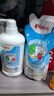 贝亲（Pigeon）餐具清洗剂 洗奶嘴果蔬水杯餐具玩具 套装 600ml+700ml PL156 实拍图