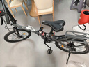 永久折叠自行车山地车成人女式便携双减震小型变速男学生成年大人单车 灰色 22寸 7速 辐条轮 实拍图