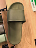 京东京造【糖果拖】拖鞋男士防滑轻便情侣防臭浴室拖凉拖鞋鞋墨绿40-41 实拍图
