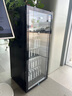 新飞（frestec）冰吧冷藏柜 欧式恒温红酒柜酒店家用电冰箱迷你小型单门办公室保鲜展示留样茶叶饮料药品柜 210升黑【23L独立冷冻室+带紫灯+带锁】 实拍图