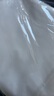 衣服防尘罩挂式家用大衣防尘袋挂衣罩西装套子衣物保护透明套衣罩 【加厚】底部开口 5个 60*120cm 实拍图
