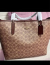 蔻驰（COACH）【品牌直供】女士经典标志CITY大号托特包单肩包CV976IMXHE 实拍图