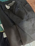 京峋牛仔裤男士春夏季美式潮牌直筒裤夏天男生复古宽松阔腿休闲长裤子 A62黑灰色【常规款】 L 实拍图