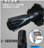 开拓者（PIONEER）狼牙5系 户外登山杖手杖铝合金三节伸缩徒步健走杖 拐杖 T型 银色 实拍图