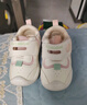 Ginofu童鞋机能鞋春秋款单鞋学步鞋宝宝软底防掉小童一岁男女小童宝宝鞋 粉色K96 18  内长13.3脚长约12.4-12.8 实拍图