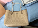 蔻驰（COACH）【品牌直供】女士经典标志CITY大号托特包单肩包CV976SVPWH 实拍图