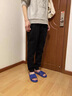 李宁（LI-NING）加绒运动裤男裤秋冬季新款裤子收口束脚宽松长裤休闲裤运动卫裤 黑色收口【棉质常规 舒适亲肤】 L /175 (130-145斤) 实拍图