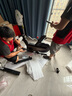 麦瑞克（MERACH）动感单车自发电家用健身房运动器材室内静音自行车 黑曜骑士Turbo 2025旗舰-超感强磁控-AIMia私教 实拍图