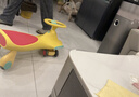 babycare扭扭车防侧翻儿童溜溜车摇摇车宝宝滑行玩具车3-6岁 洛克黄音乐款 实拍图