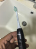 飞利浦（PHILIPS）【肖战推荐】电动牙刷钻石1系 生日礼物 成人送男生/女友 3倍洁齿轻松刷感 量子黑 国家补贴 实拍图