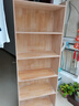 耐赛尔 实木书架落地多层置物架窄缝墙角储物架家用客厅小型书柜 【低价冲量】全松木六层63CM 实拍图