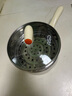 爱仕达（ASD）奶锅不粘锅辅食锅家用宝宝陶瓷不粘奶锅热奶泡面小汤锅 【陶瓷不粘带蒸格】奶锅 16cm 实拍图