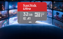 闪迪（SanDisk）32GB TF（MicroSD）内存卡A1 U1 C10 至尊高速移动版存储卡 读速120MB/s 手机平板游戏机内存卡 实拍图