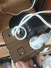 公牛（BULL）20W PD苹果快充插座/插线板/插排/接线板/拖线板 3USB+4孔 黑色木纹全长1.8米 GN-R322Q20 实拍图