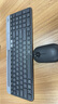 罗技（Logitech）K580无线蓝牙超薄静音键盘 办公键盘笔记本电脑手机Mac平板ipad键盘双模外接键盘薄膜便携多屏家用 键鼠套装-星空灰【K580+Pebble】 实拍图