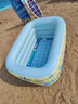KOOCOOL儿童游泳池家用宝宝洗澡盆加厚水池婴儿小孩家庭可充气浴缸戏水池 1.3米4环升级款 | 【标准套餐】 实拍图