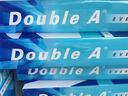 Double A  80g A4 复印纸 500张/包  5包/箱（2500张） 实拍图
